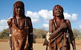 Ethiopia - Sulla strada per Turni - 47 - Anziane etnia Hamer